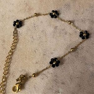 L'Apprentie pierres et bijoux Bayonne bracelet Fleur de Pierres spinelle
