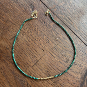 Collier court Malachite