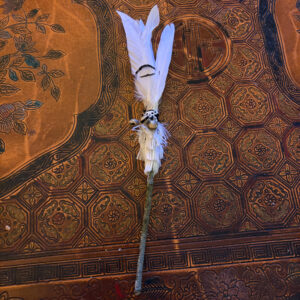 Plume de fumigation blanche