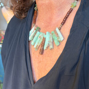 Plastron Chrysoprase