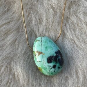 Sautoir pendentif Variscite