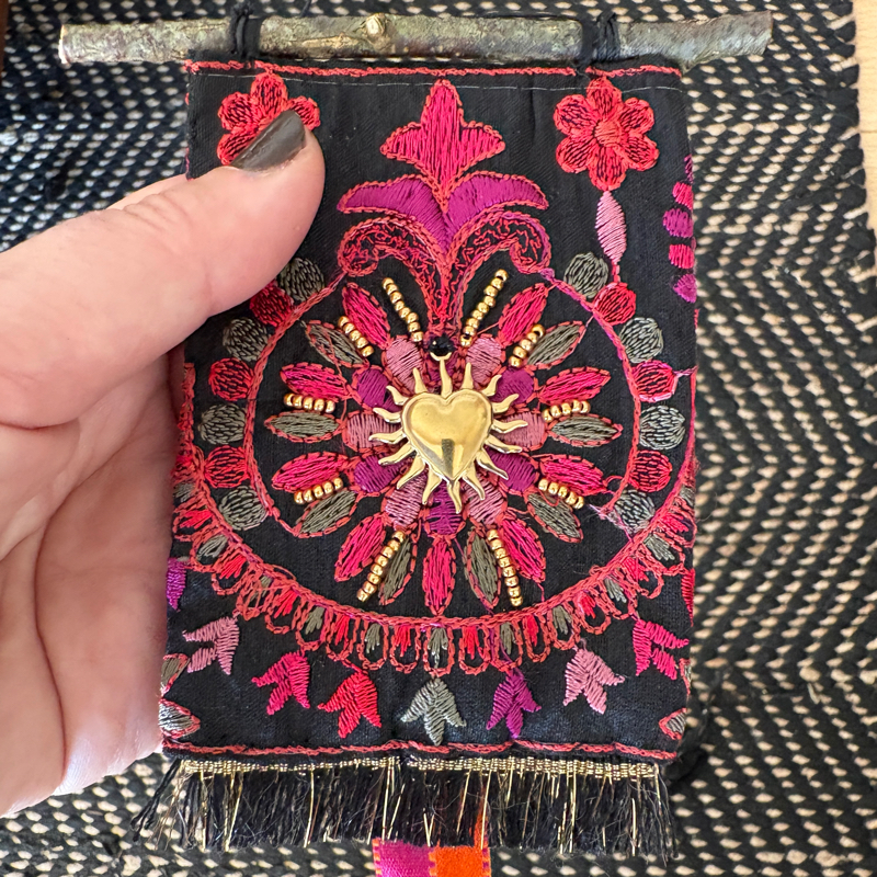 Amulette murale Coeur Flamboyant – Image 4