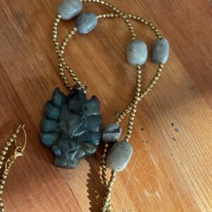 Sautoir Renard et Labradorites