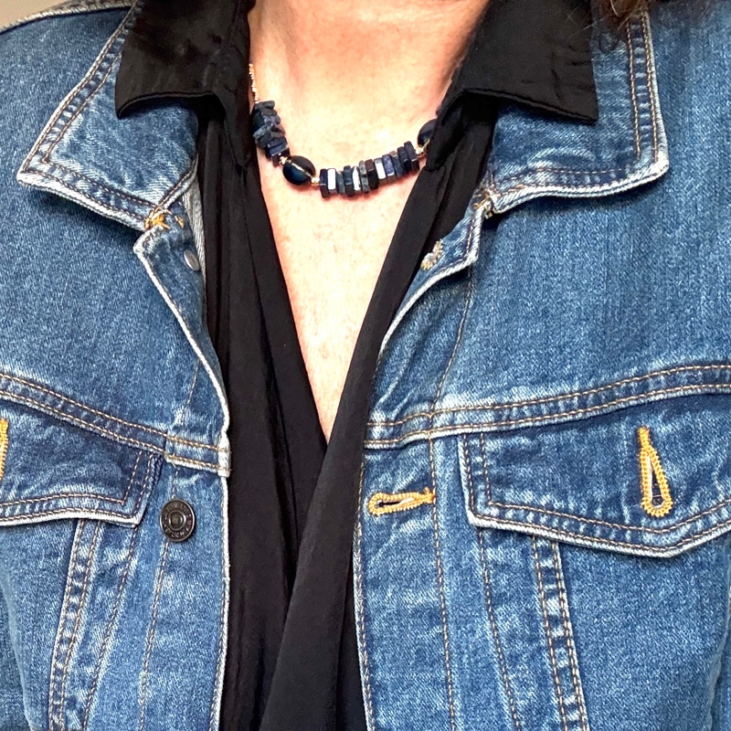 Collier Lapis Lazuli – Image 4