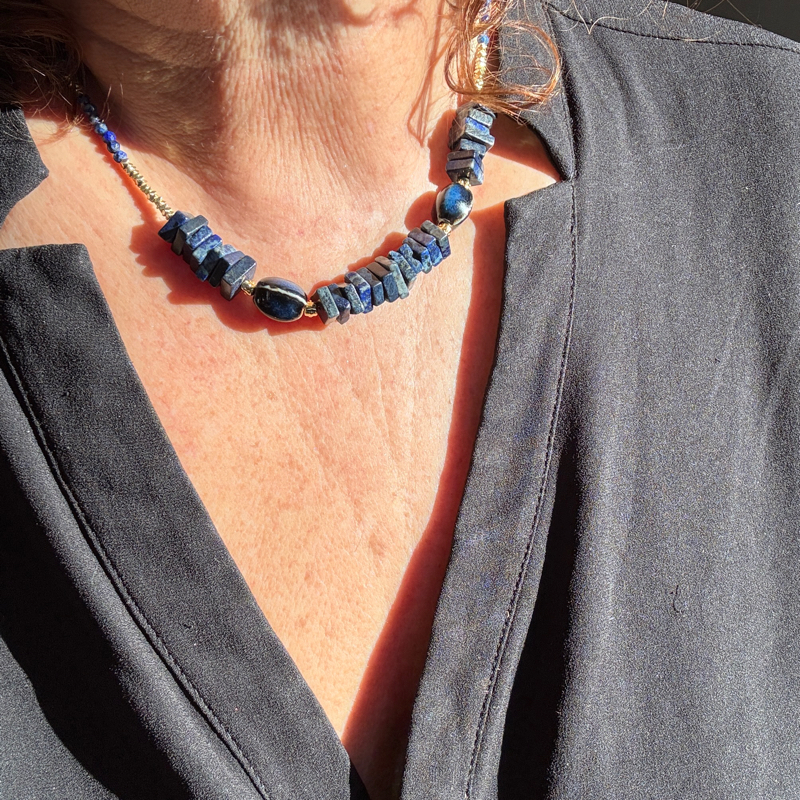 Collier Lapis Lazuli – Image 3