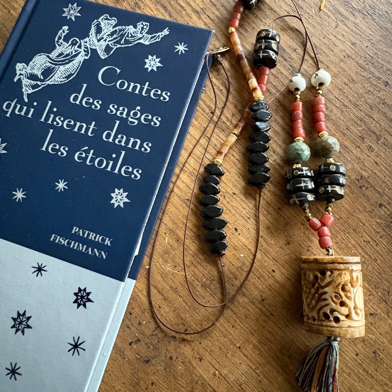 Sautoir jade sculpté – Image 6