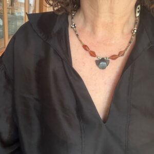 Sautoir Aigle ethnique