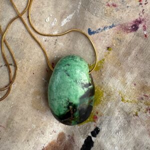 Sautoir Goutte Variscite