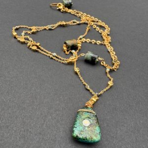 Le délicat en Turquoise africaine