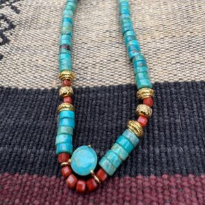 Collier Turquoises Naturelles