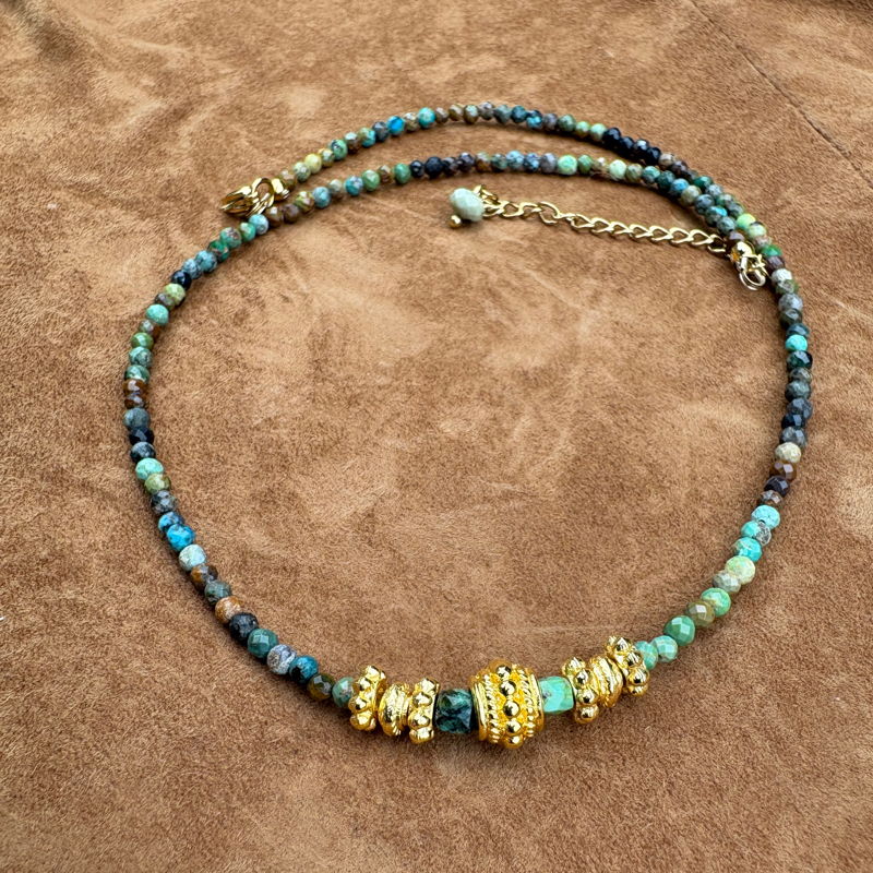 Collier le Compagnon - 7 pierres pour 7 énergies Collier le Compagnon - 7 pierres pour 7 énergies – Image 5