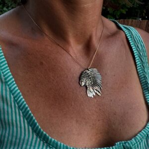Pierres Bijoux Pays Basque - L'Apprentie Collier indien nacre