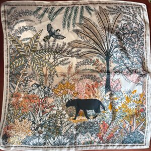 Foulard La panthère noire