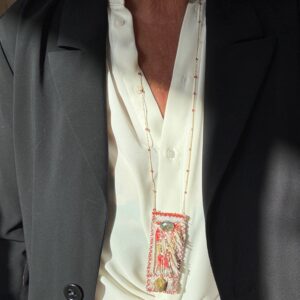 Pierres Bijoux Pays Basque - L'Apprentie Sautoir Pépite